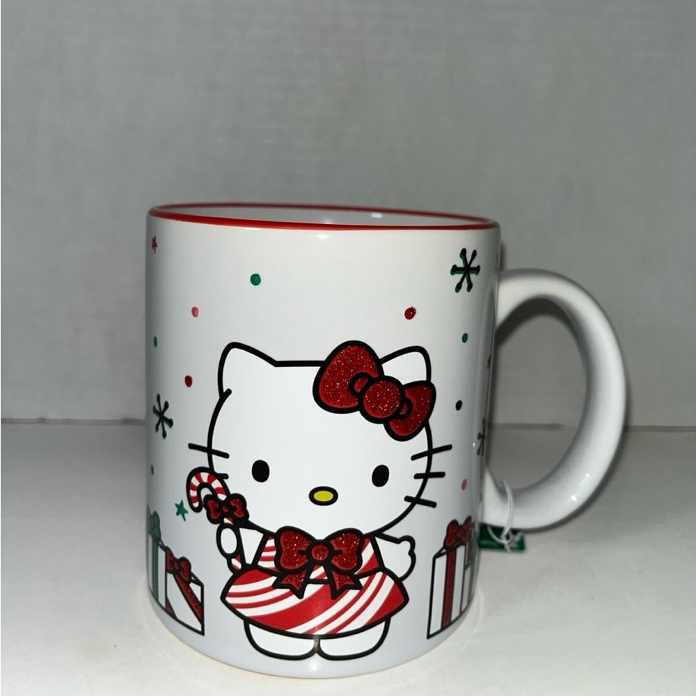 Sleigh Bell Bistro Hello Kitty Christmas Mug 20 oz